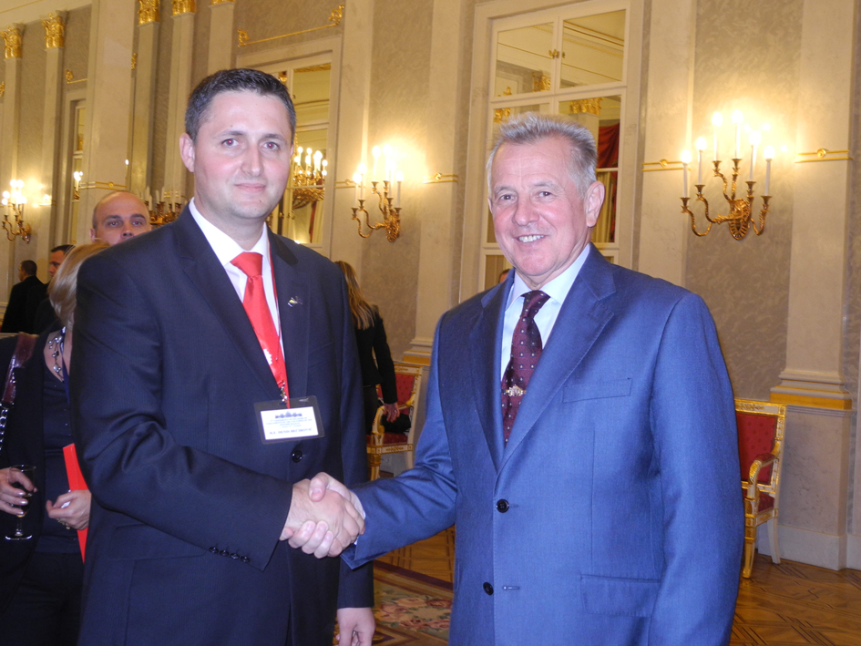 Predsjedatelj Zastupničkog doma Parlamentarne skupštine BiH dr. Denis Bećirović razgovarao sa predsjednikom Mađarske